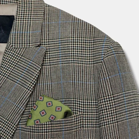 NEW! Zara Plaid Wool Oversized Blazer - Picture 3 of 12